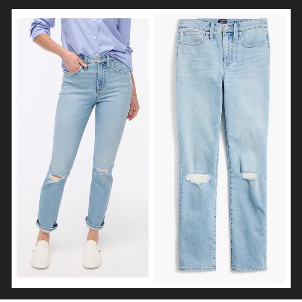 J. Crew essential straight jean